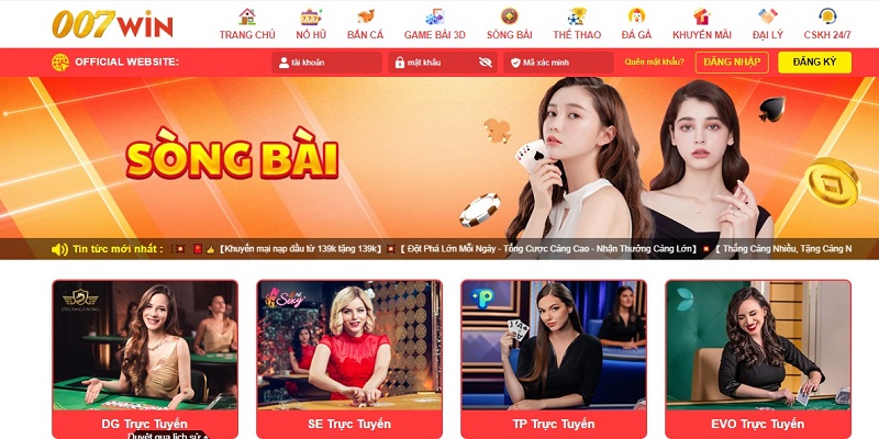 Casino live đổi thưởng siêu an toàn